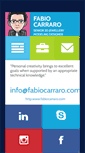 Mobile Screenshot of fabiocarraro.com