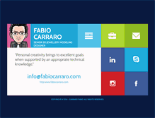 Tablet Screenshot of fabiocarraro.com